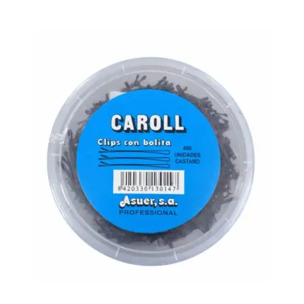 Asuer Horquilla con bolita Caroll Castaño 400uds